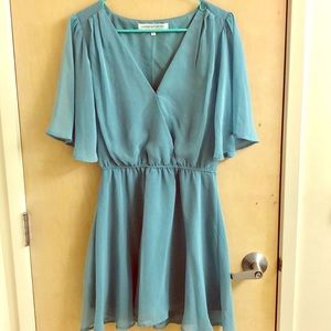 Cupcakes and cashmere mint-teal dress